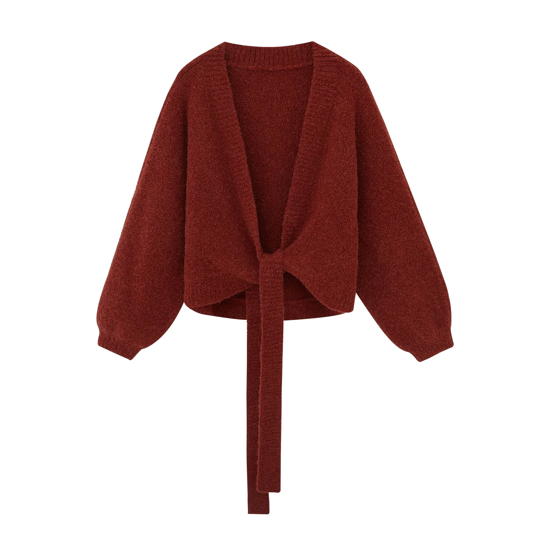 Alpaca Wrap Cardigan - Image 11