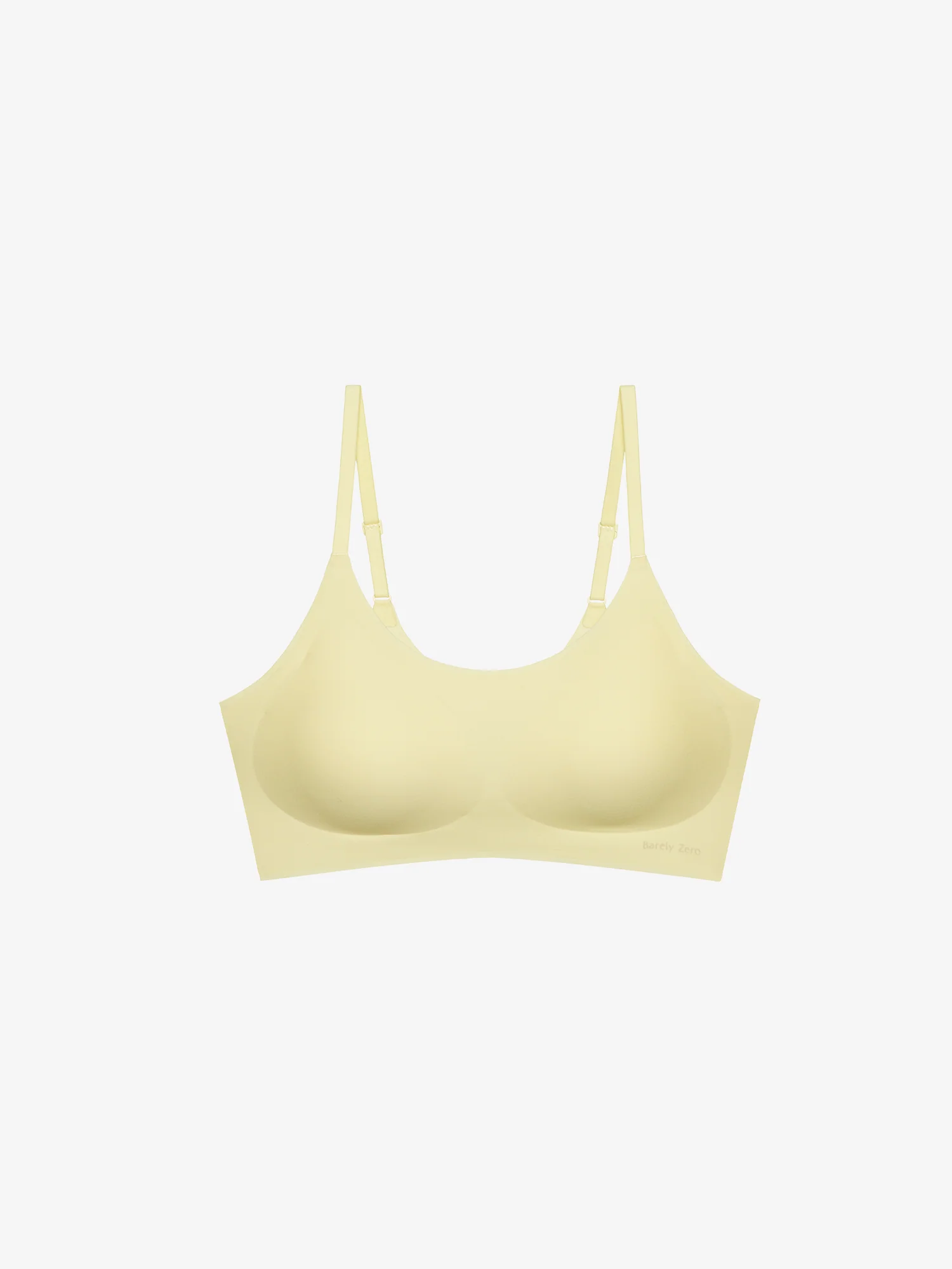 Barely Zero Anchored Cup Spaghetti Strap Bra - Image 11