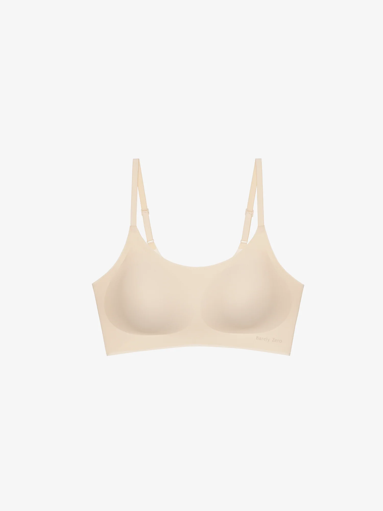 Barely Zero Anchored Cup Spaghetti Strap Bra - Image 12