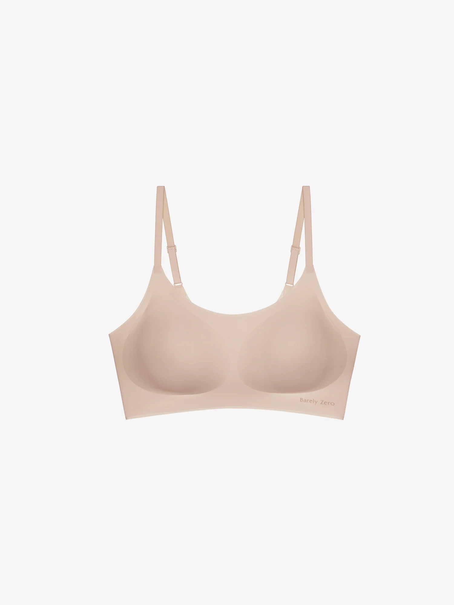 Barely Zero Anchored Cup Spaghetti Strap Bra - Image 14