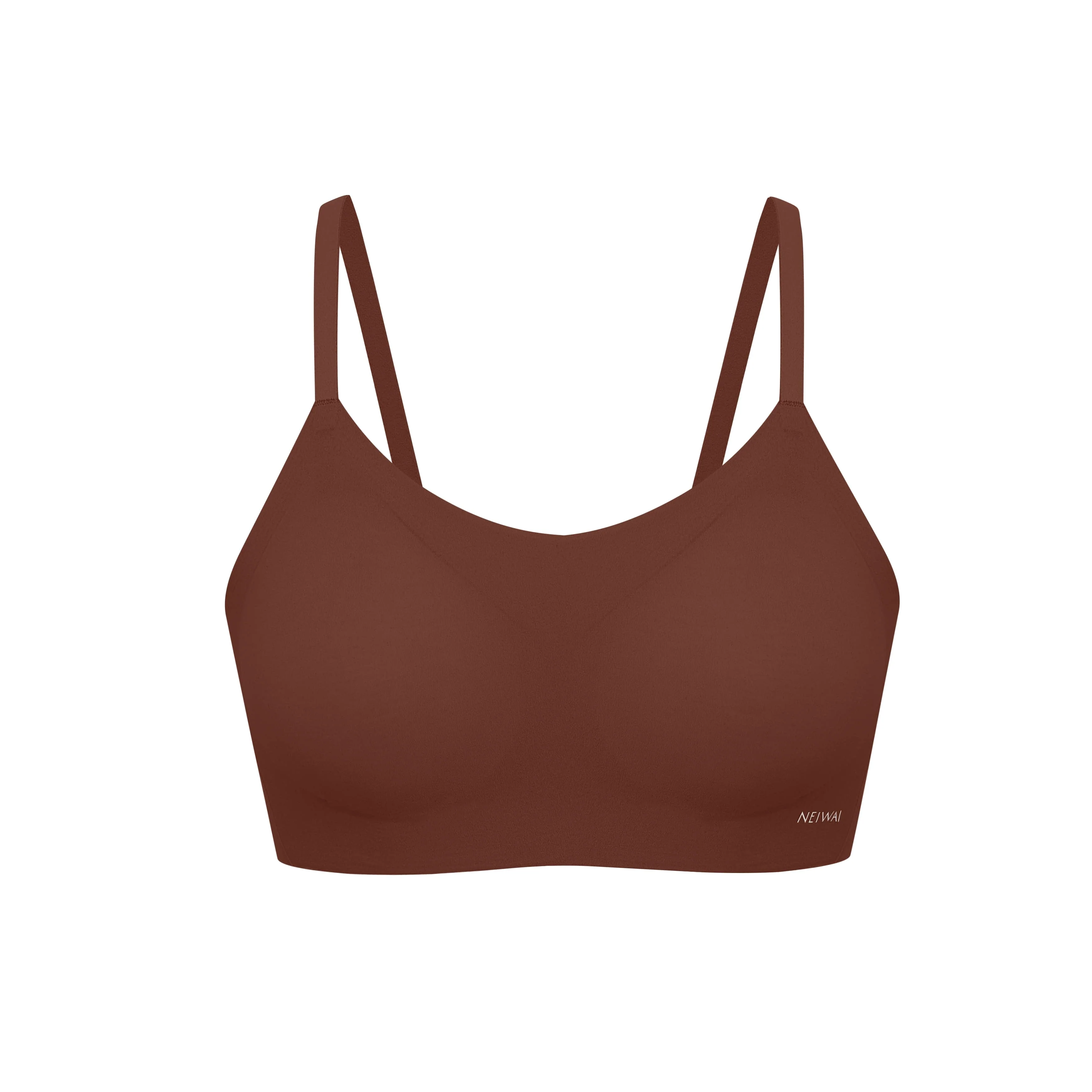 Cotton Barely Zero Spaghetti Strap Bra - Image 11