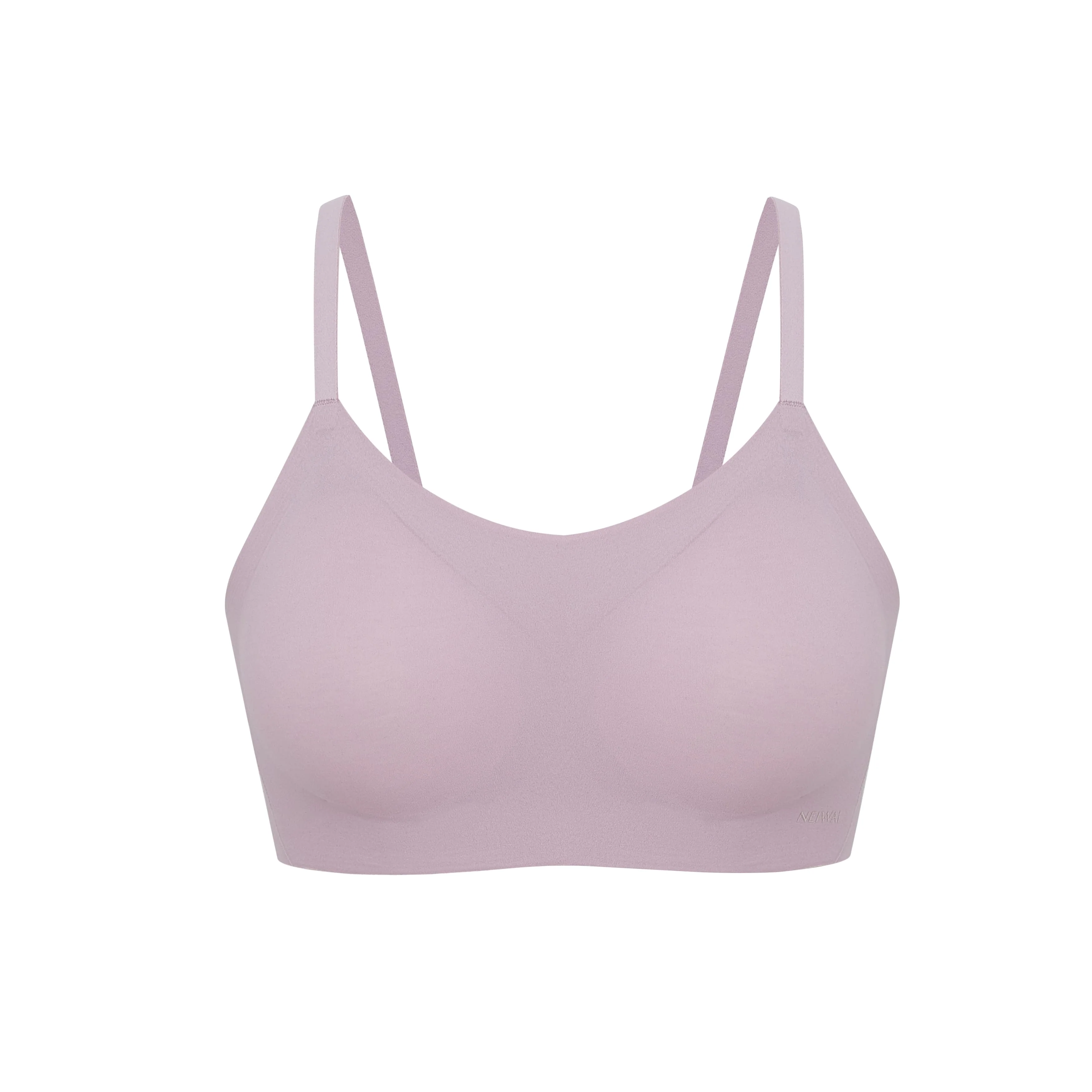 Cotton Barely Zero Spaghetti Strap Bra - Image 13