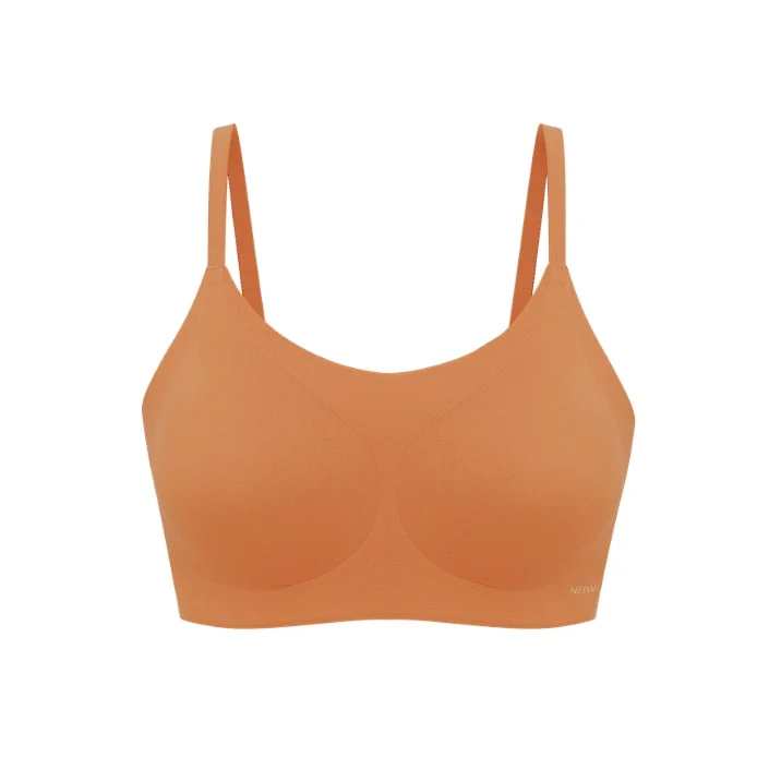 Cotton Barely Zero Spaghetti Strap Bra - Image 15