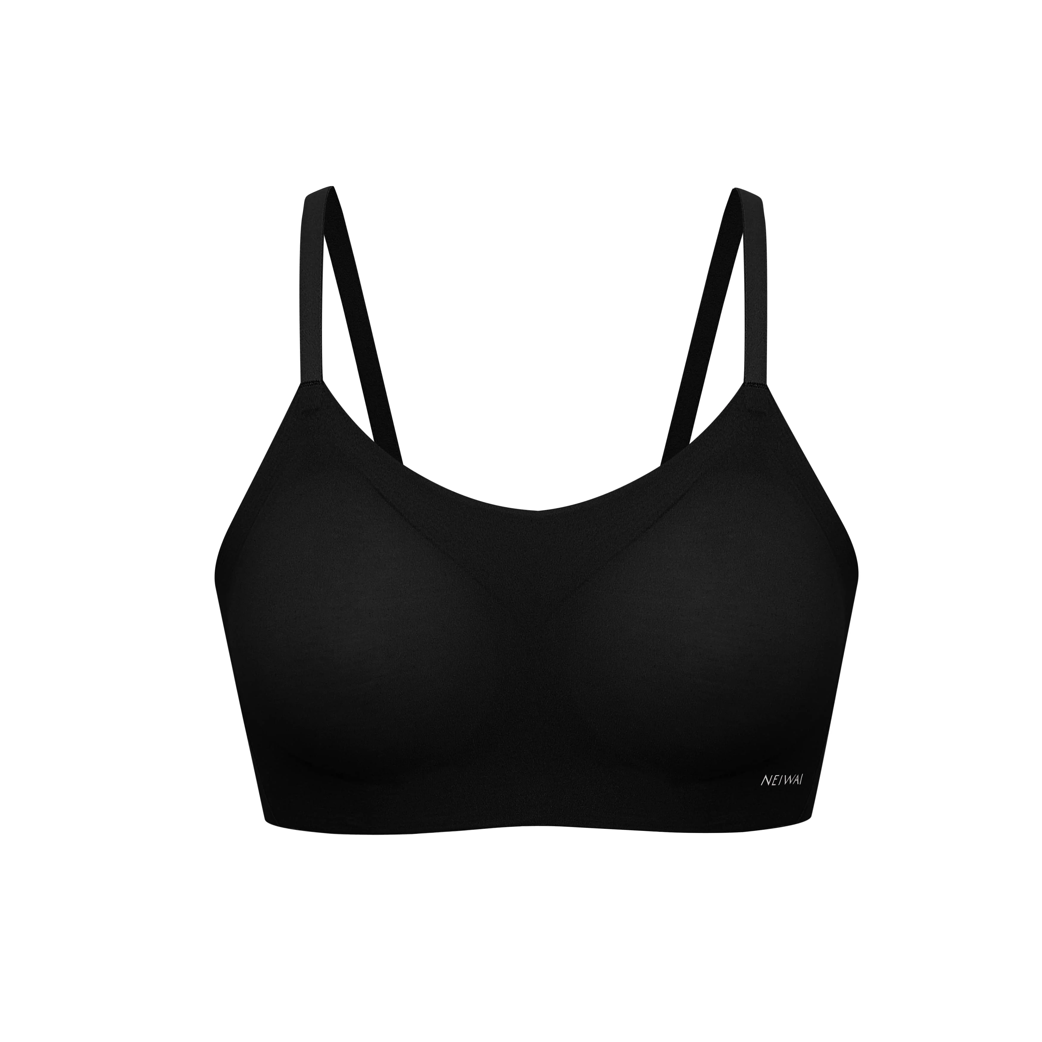 Cotton Barely Zero Spaghetti Strap Bra - Image 16