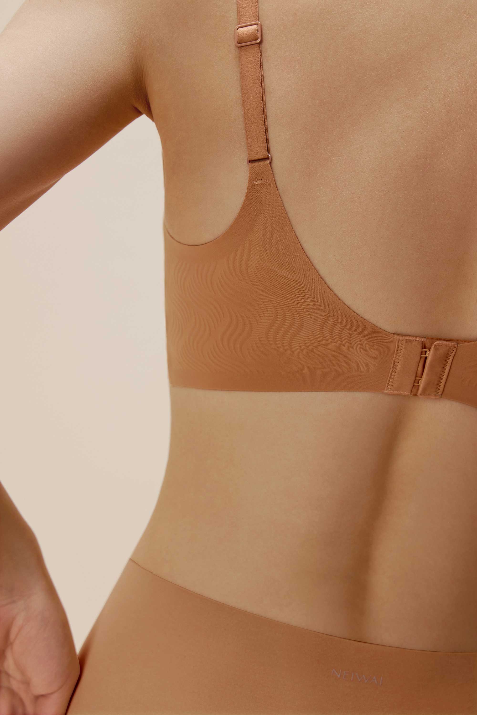 Barely Zero Fixed Cup Clasp Bra - Image 7