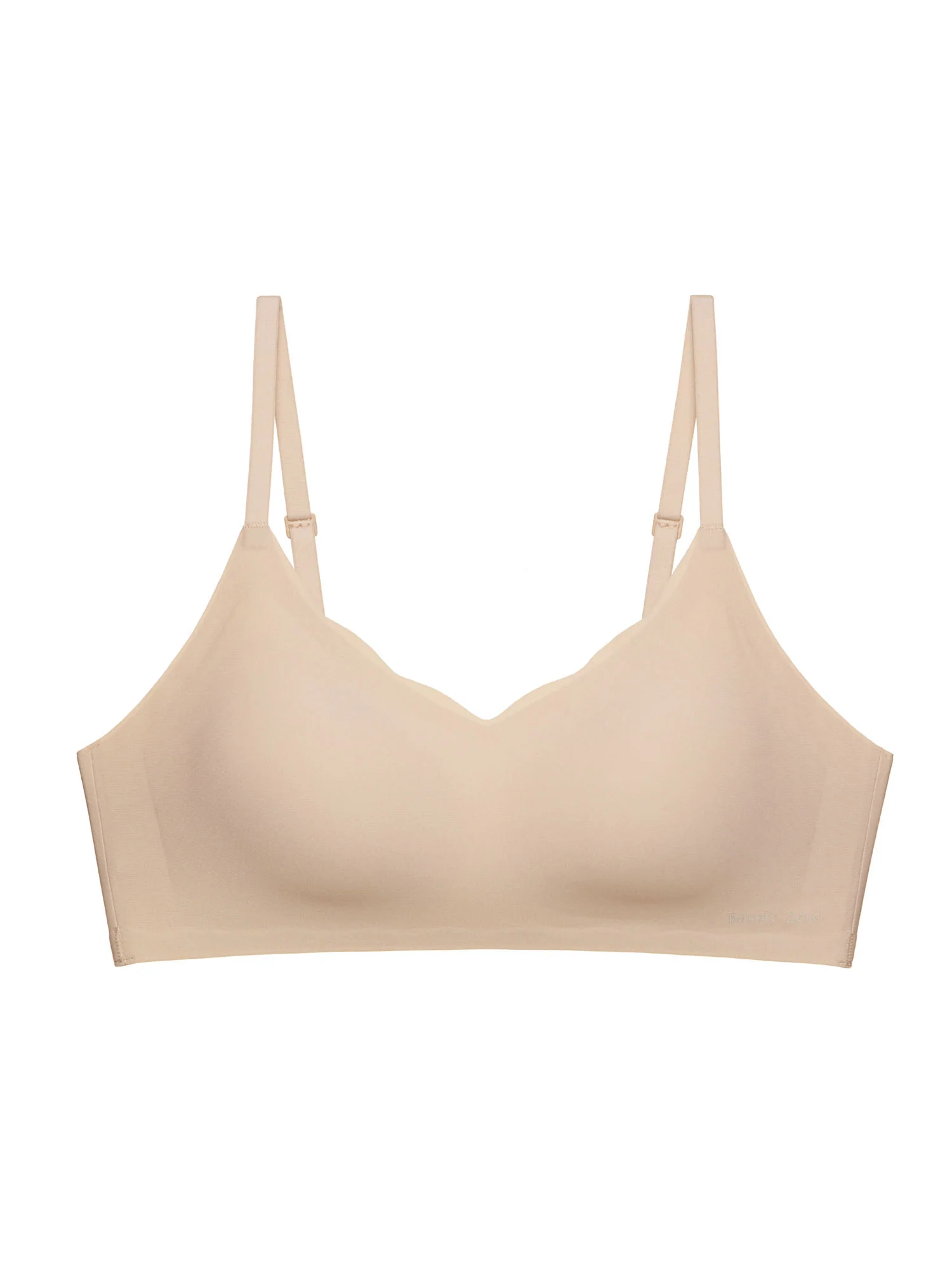 Barely Zero Fixed Cup Wavy Clasp Bra - Image 14