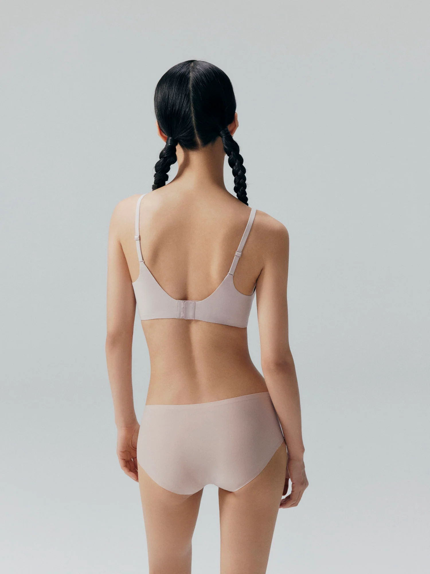 Barely Zero Fixed Cup Wavy Clasp Bra - Image 7