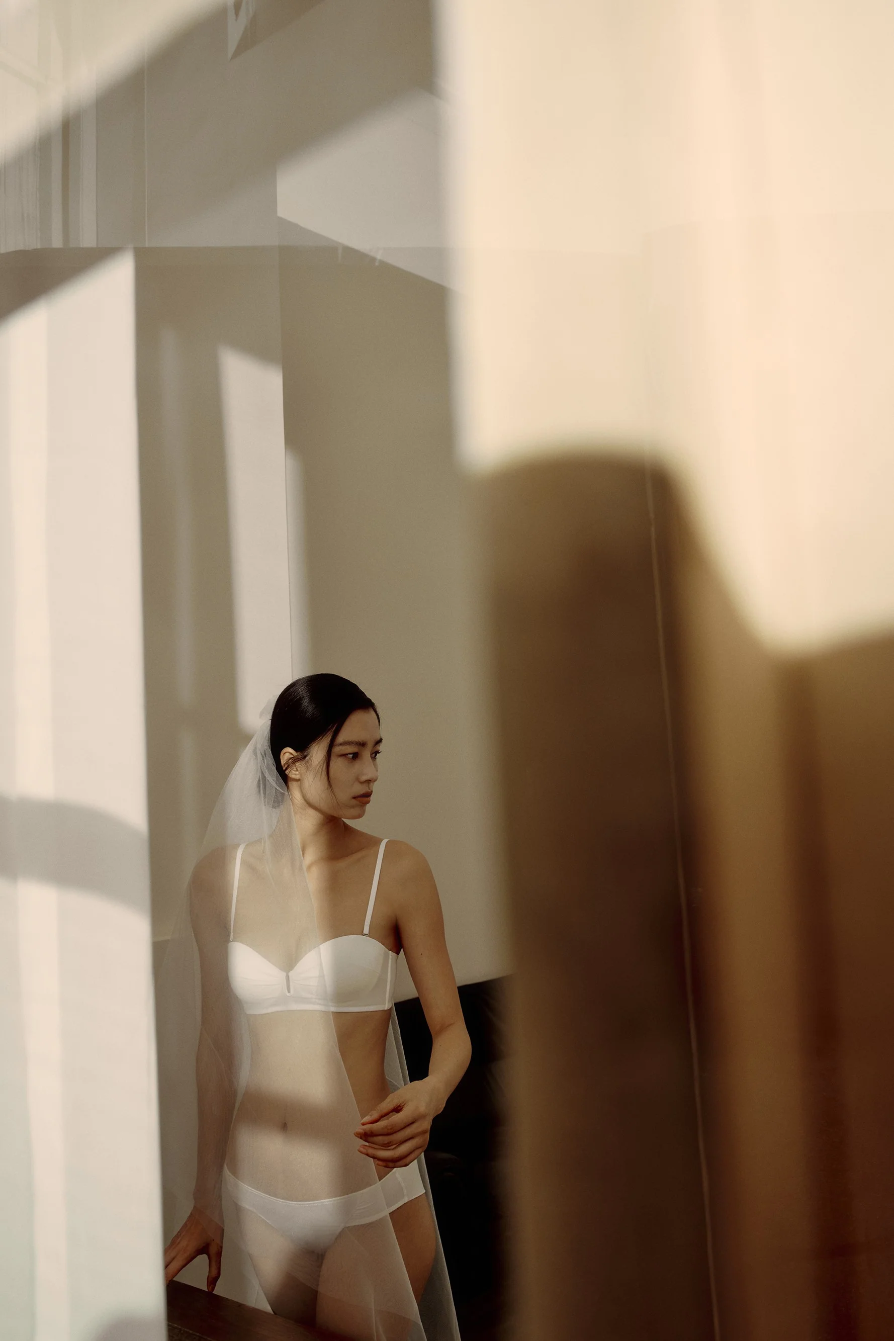 Pure Beauty Bridal Ruched Bra - Image 3