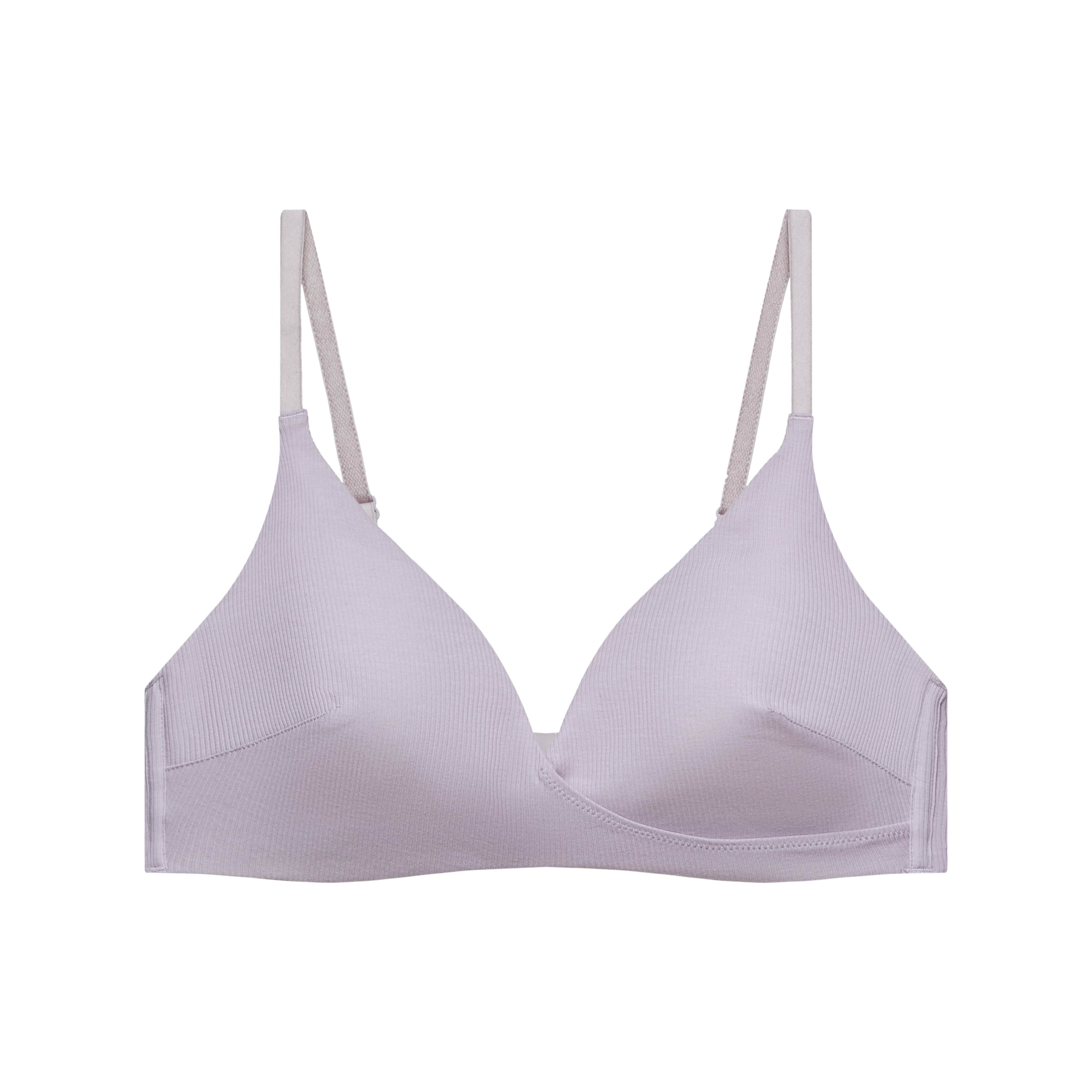 Pure Comfort Ribbed Plunge Bra - Image 10