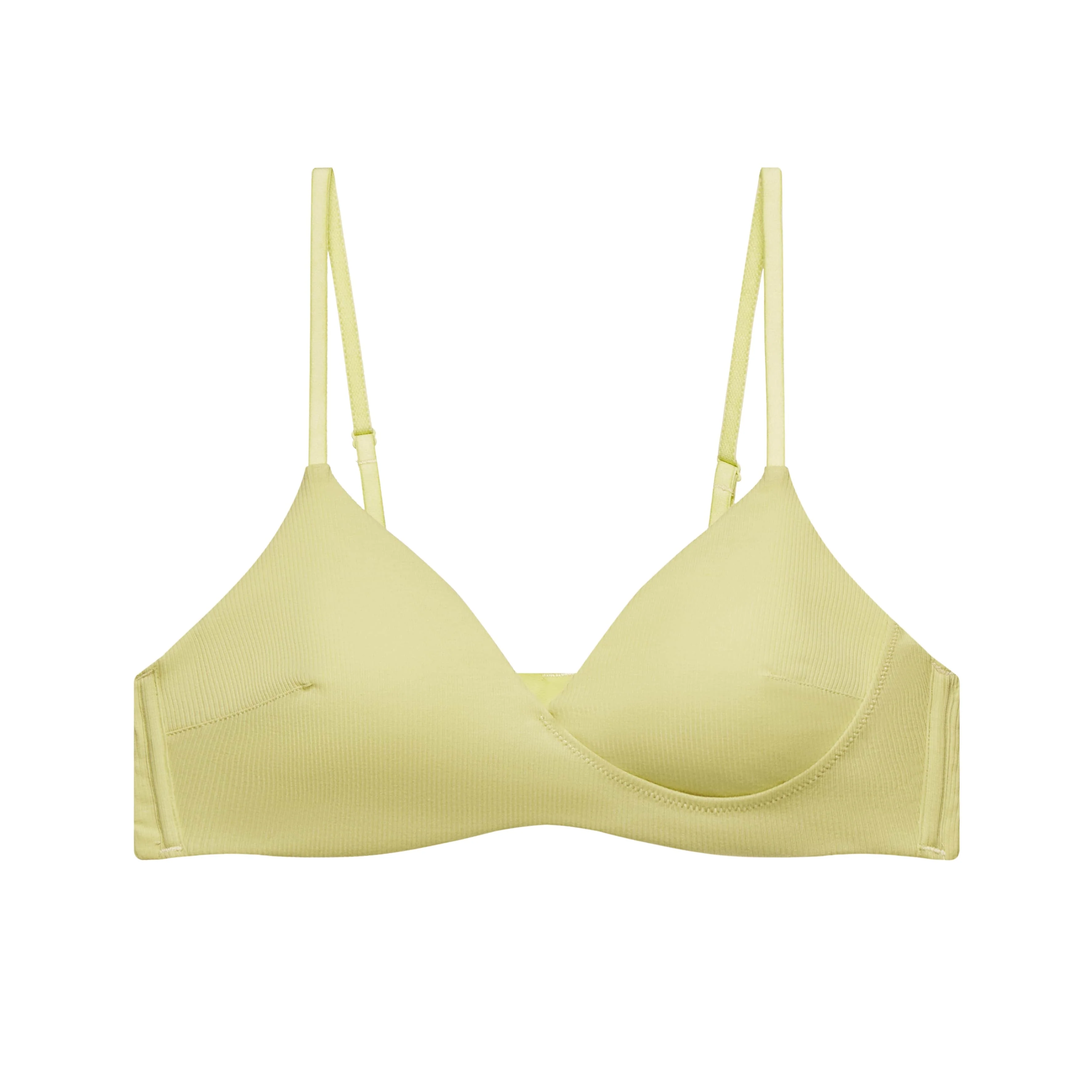 Pure Comfort Ribbed Triangle Bra - Image 10