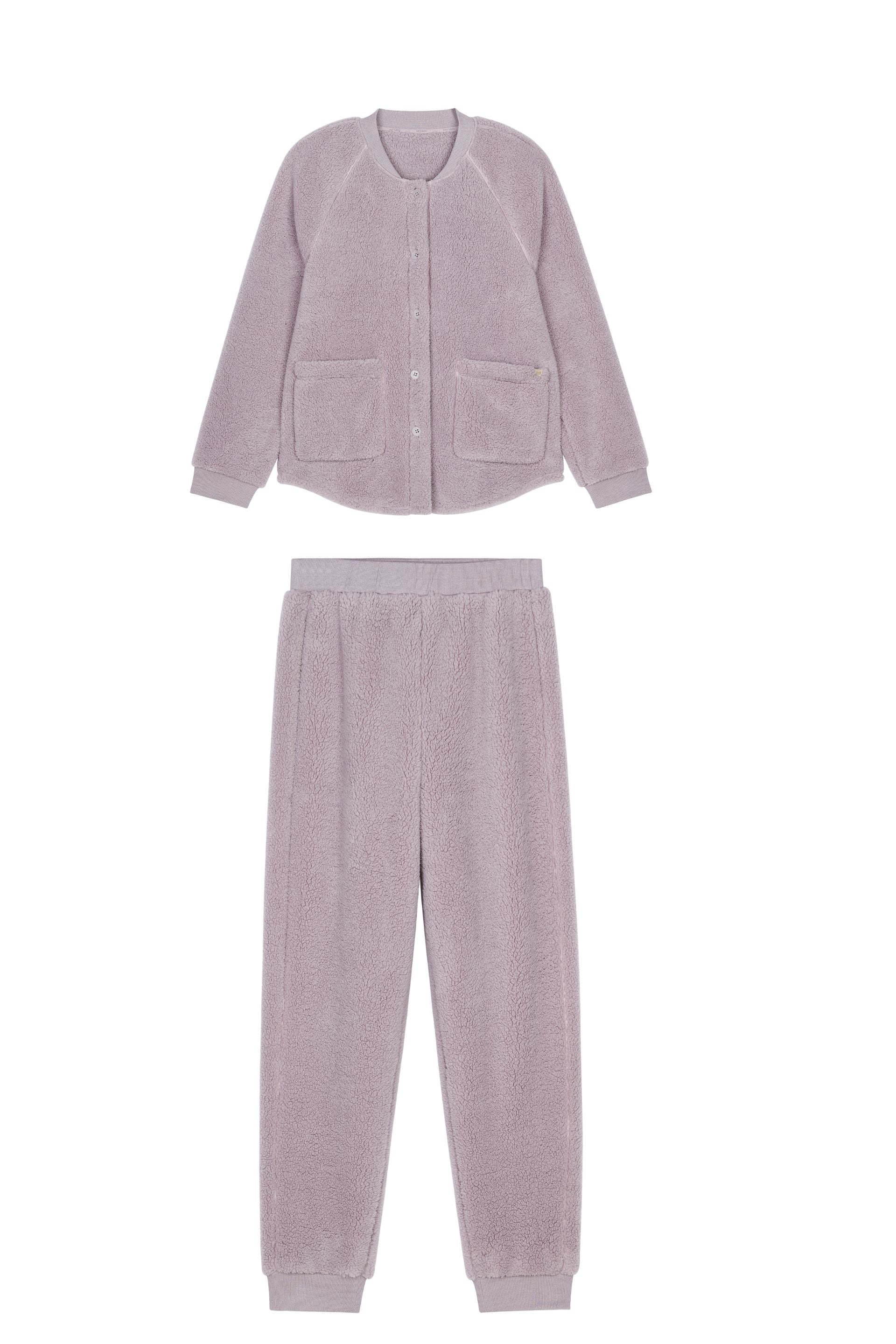 Sherpa Fleece Pajama Set - Image 12