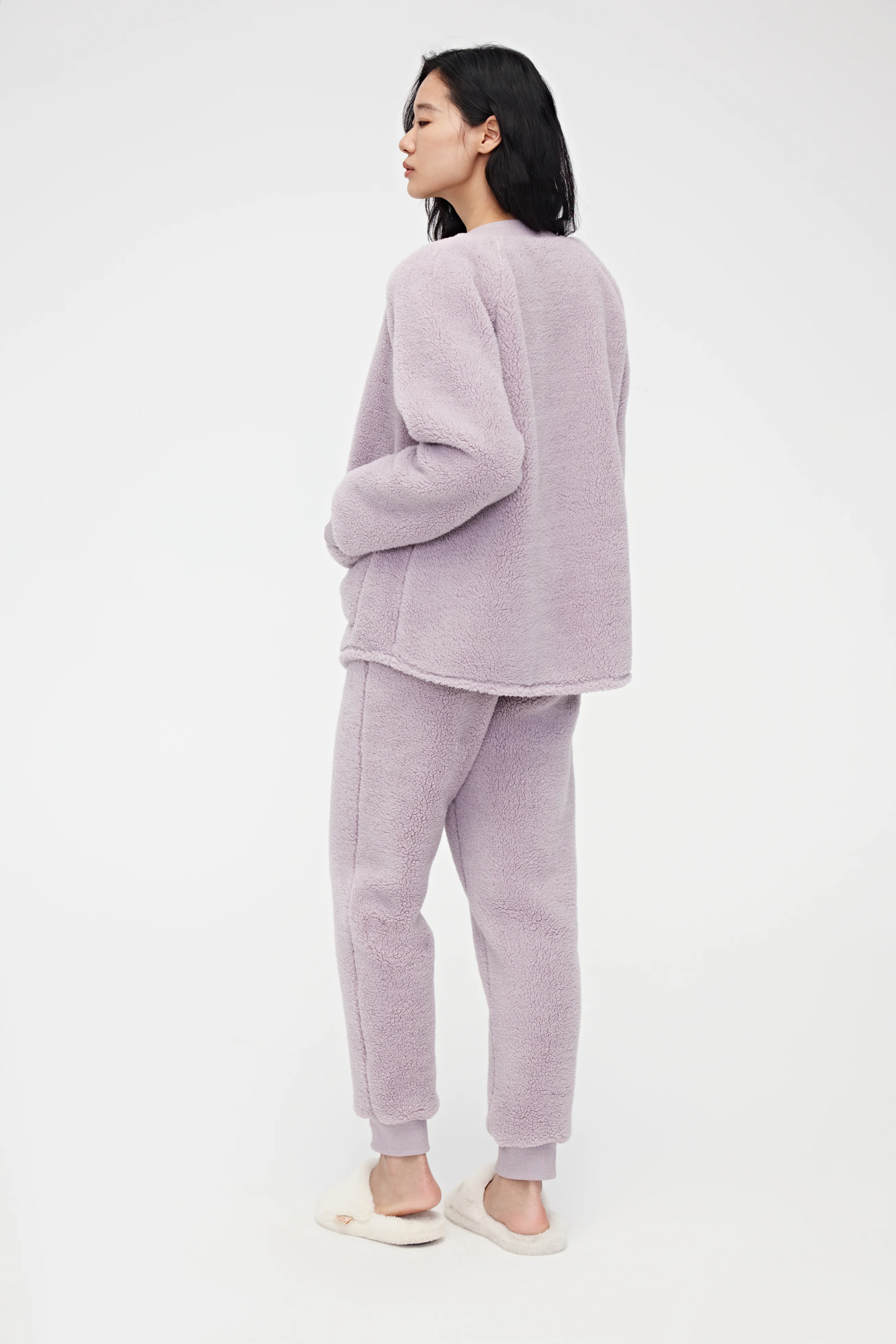 Sherpa Fleece Pajama Set - Image 6