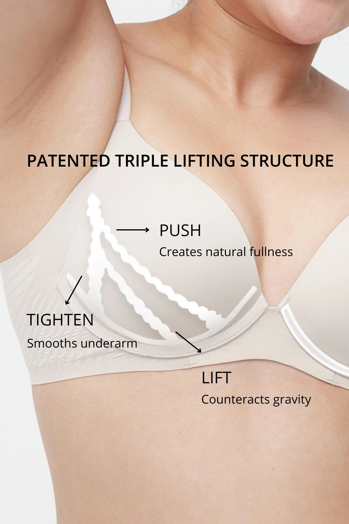 Winged Support Curve Bra - Image 3